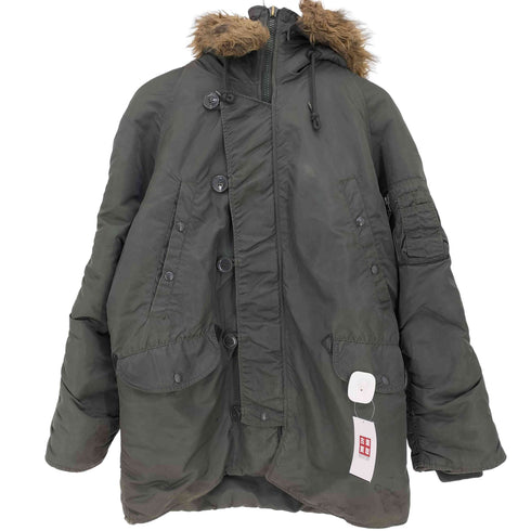 アルファインダストリーズ ALPHA INDUSTRIES N-3B ミリタリー ブルゾン ジャケット メンズ import:M