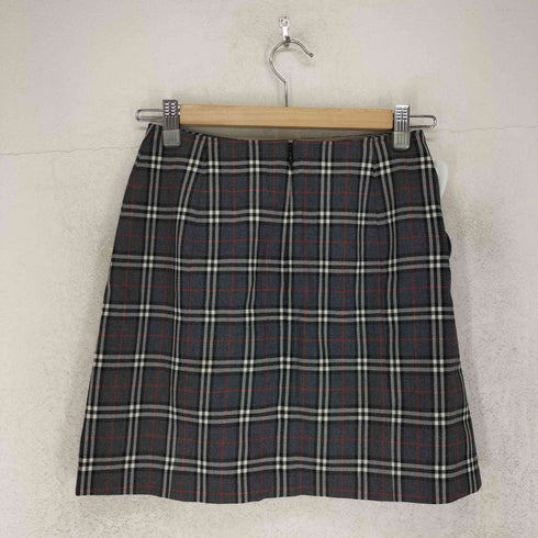 バーバリーズ BURBERRYS BLUE LABEL チェック プリーツスカート レディース JPN:36