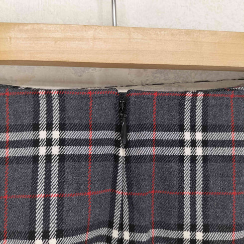 バーバリーズ BURBERRYS BLUE LABEL チェック プリーツスカート レディース JPN:36