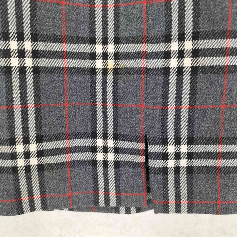 バーバリーズ BURBERRYS BLUE LABEL チェック プリーツスカート レディース JPN:36