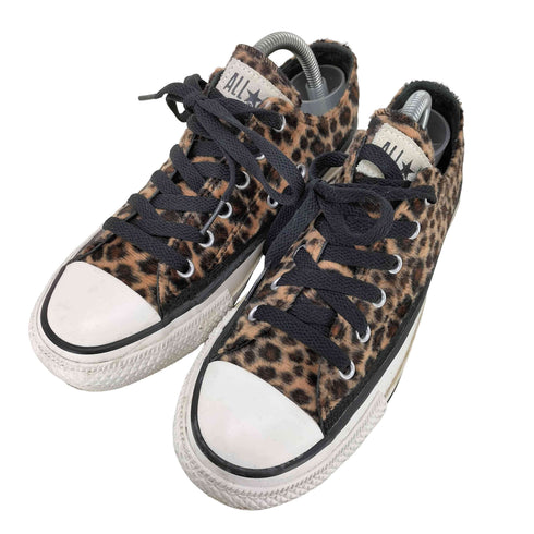 コンバースオールスター CONVERSE ALLSTAR グランジレオパード ローカットスニーカー レディース JPN:22.5