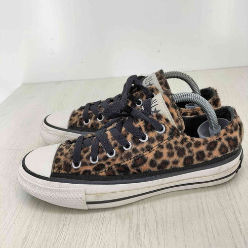コンバースオールスター CONVERSE ALLSTAR グランジレオパード ローカットスニーカー レディース JPN:22.5