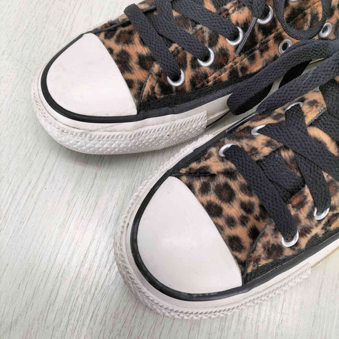 コンバースオールスター CONVERSE ALLSTAR グランジレオパード ローカットスニーカー レディース JPN:22.5