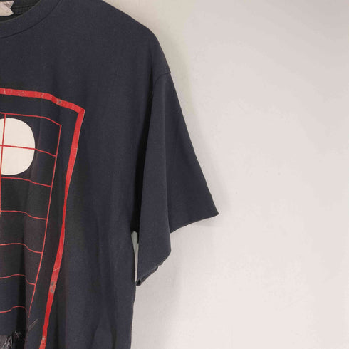 カナダ製 quebec アニマルプリント クルーネックtシャツ メンズ import:XL
