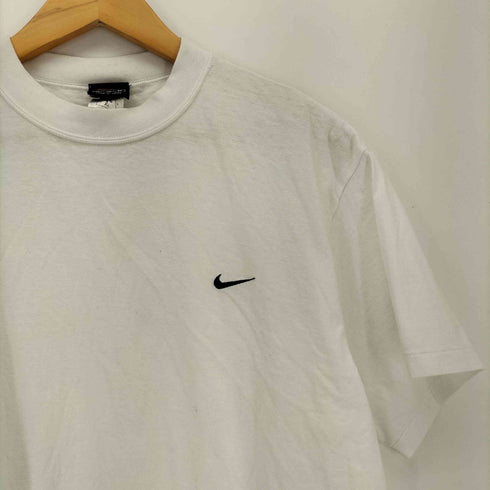 ナイキ NIKE 90-00s フロント刺繍 クルーネックTシャツ メンズ JPN:XL