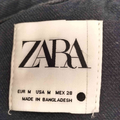 ザラ ZARA デニムシャツ レディース import:M