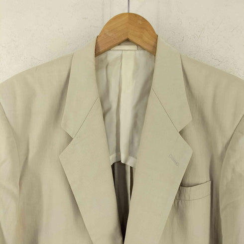 コムデギャルソンオム COMME des GARCONS HOMME 80s AD1988 89SS コットン 背抜き 2B シングル テーラードジャケット メンズ S