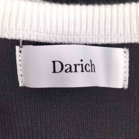ダーリッチ Darich バイカラーラインニットミニワンピース レディース FREE