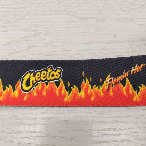 Cheetos Hot チートスホット グラフィックデザイン ガチャベルト メンズ
