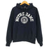 チャンピオン Champion 90s~00s アーチ カレッジプリント ハトメ 袖目あり プルオーバーパーカー メンズ import:M