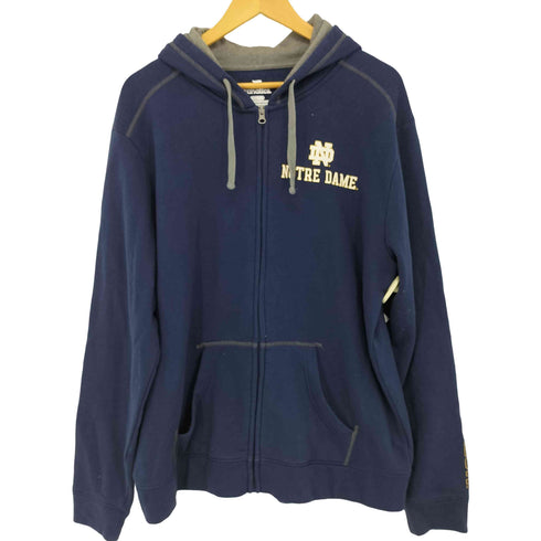 notre dame ジップアップパーカー メンズ import:XL