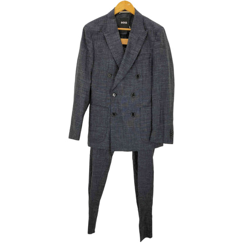 ヒューゴボス HUGO BOSS ストライプ ジャケットセットアップ メンズ UK46