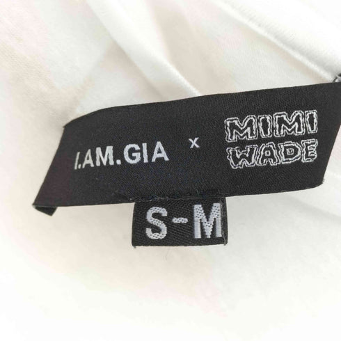 I.AM.GIA MIMI WADE アイアムジーア スパンコール プリント チビTシャツ GR8 レディース S-M