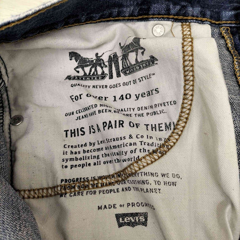 リーバイス Levis メキシコ製569 インディゴ ワイドデニム パンツ メンズ W34 L34