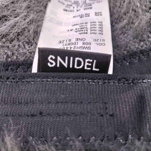 スナイデル snidel ファークロシェハット レディース ONE SIZE