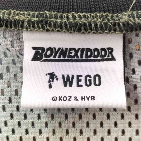 ウィゴー WEGO メッシュナンバリングノースリーブ メンズ JPN:L