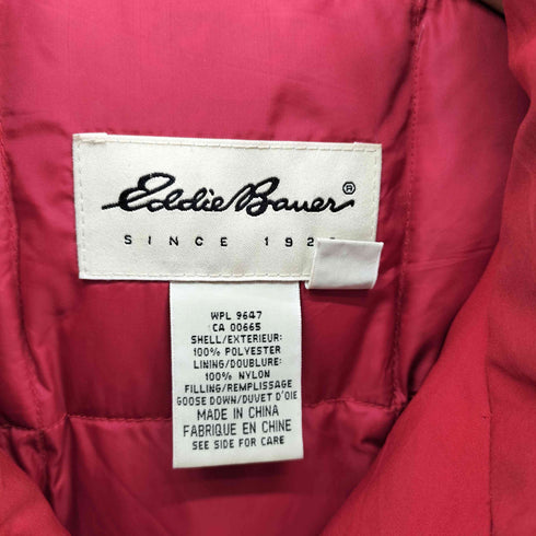エディーバウアー Eddie Bauer 90s RidgeLine GORE-TEX ゴアテックス フーデッド ダウンジャケット レディース import:S