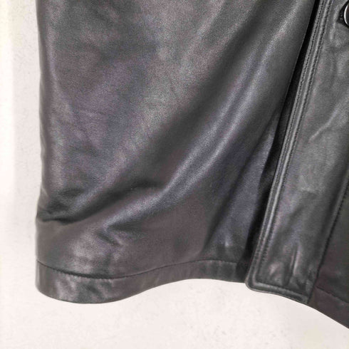 B.U.C Bellezza Uomo Collection ラムレザー カーコート メンズ LL