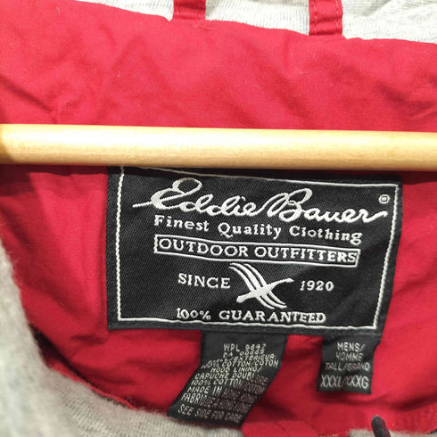 エディーバウアー Eddie Bauer 00s 裾ドローコード マルチカラー コットン アノラック パーカー プルオーバー メンズ XXXL