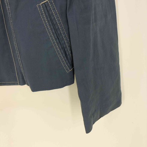 ダナキャランニューヨーク DKNY コットンストレッチ ショート ピーコート ナポレオン レディース US:12