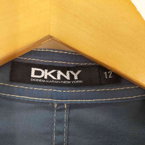 ダナキャランニューヨーク DKNY コットンストレッチ ショート ピーコート ナポレオン レディース US:12