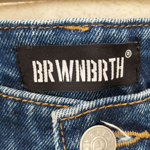 BROWNBREATH ブラウンブレス ワイド バギーデニム street メンズ 34