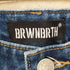BROWNBREATH ブラウンブレス ワイド バギーデニム street メンズ 34