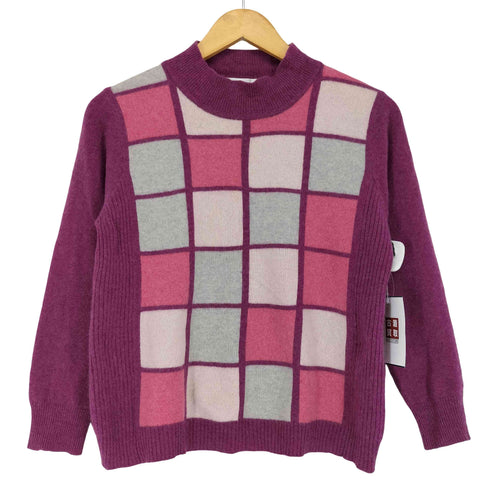 Muelex cashmere カシミヤ100% モックネックセーター レディース JPN:L