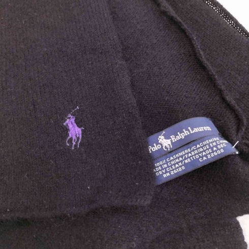ポロラルフローレン POLO RALPH LAUREN カシミヤ 100% ポニー刺繍 ストール マフラー メンズ