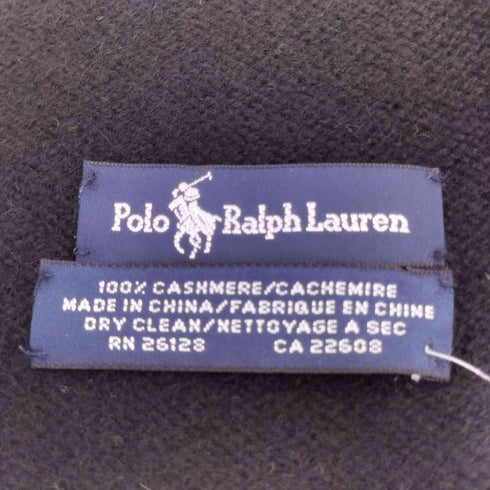 ポロラルフローレン POLO RALPH LAUREN カシミヤ 100% ポニー刺繍 ストール マフラー メンズ