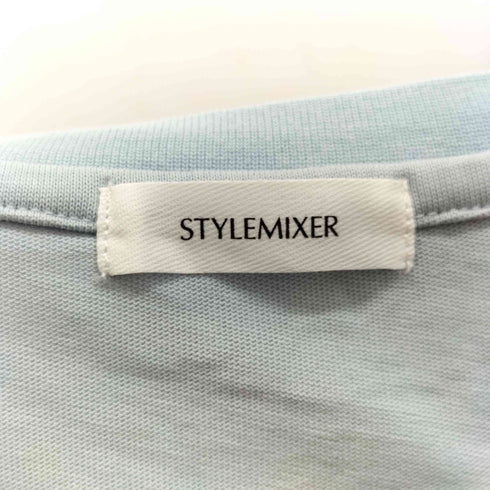 スタイルミキサー STYLEMIXER フロッキープリントフラワーT レディース FREE