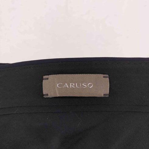 カルーゾ CARUSO テーパード スラックス タックパンツ メンズ JPN:46
