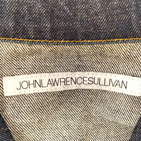 ジョンローレンスサリバン JOHN LAWRENCE SULLIVAN インディゴ染め デニムジャケット メンズ JPN:S