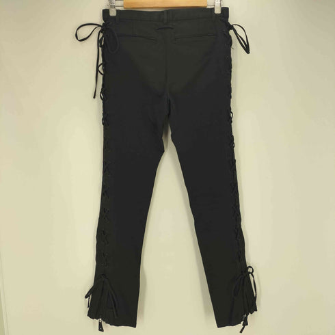 ジャンポールゴルチエオム Jean Paul GAULTIER HOMME 90~00s フロントジップポケット 裾ジップ ギミック サイドレースアップパンツ archive メンズ JPN:46