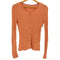 ハートイッセイミヤケ Haat ISSEY MIYAKE 06SS 縮絨 コットン ニット カーディガン レディース JPN:2
