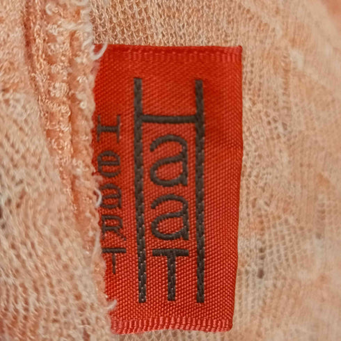 ハートイッセイミヤケ Haat ISSEY MIYAKE 06SS 縮絨 コットン ニット カーディガン レディース JPN:2