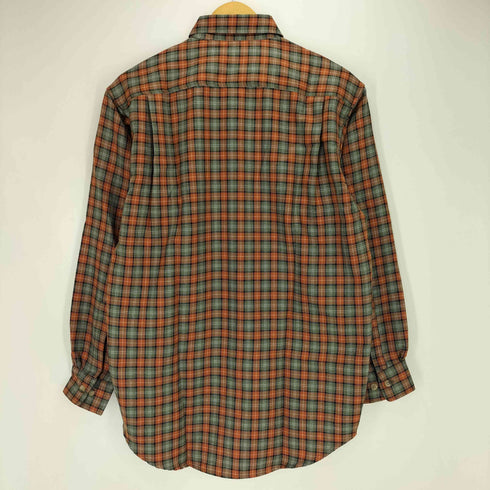 パシフィックトレイル PACIFIC TRAIL ウール混 チェック ダブルポケットシャツ メンズ import:M