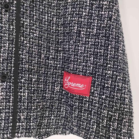 シュプリーム Supreme 25aw Boucle Baseball Jersey ブークレ ベースボールジャージ メンズ import:XL