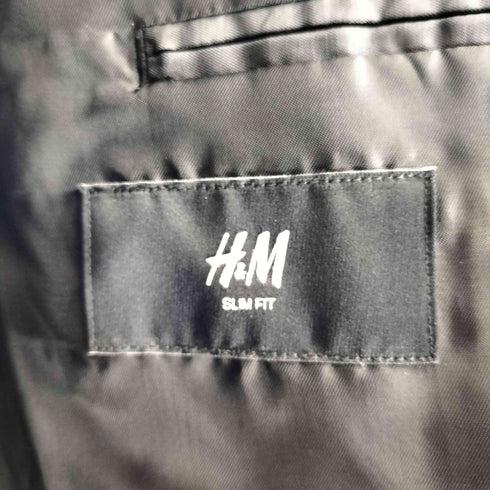 エイチアンドエム H&M スリムフィット シングル ノッチドラペル テーラード ジャケット レディース 48