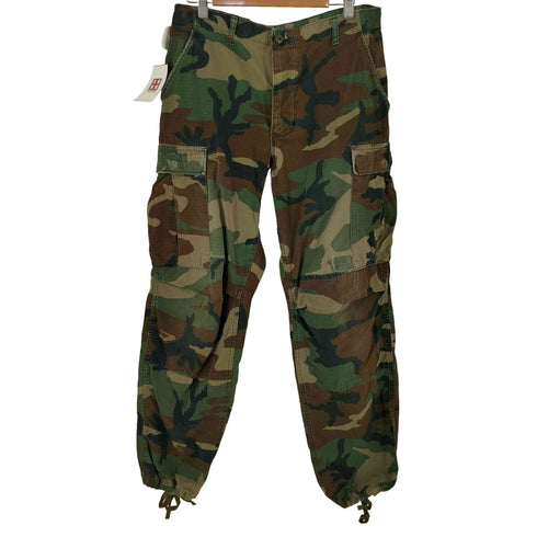 ユーエスアーミー U.S. ARMY ウッドランドカモ BDU カーゴパンツ メンズ S/R