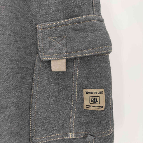 BEYOND THE LIMIT 00s カーゴ ワイド スウェット ショーツ ハーフパンツ メンズ JPN:XL