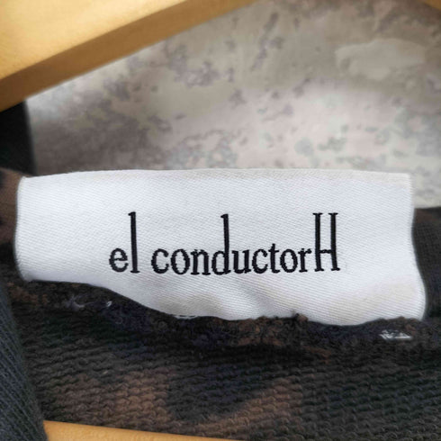 エルコンダクター el conductorH タイダイ プルオーバー パーカー メンズ 2
