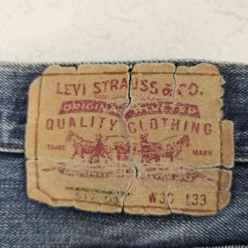 リーバイス Levis 00s ボタン裏 J41刻印 517 ブーツカット デニムパンツ メンズ W30