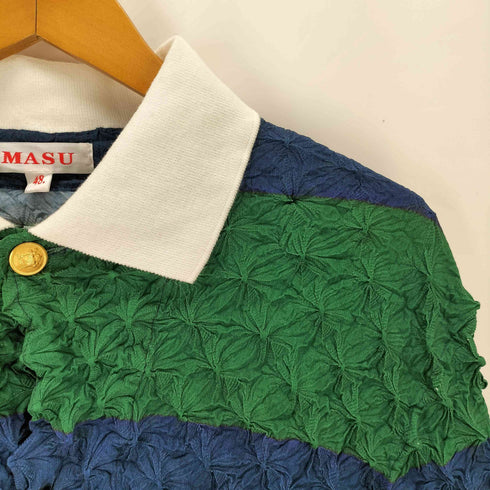 エムエーエスユー MASU 25SS SPIKY RUGGER SHIRT スパイキー ラガーシャツ メンズ 48