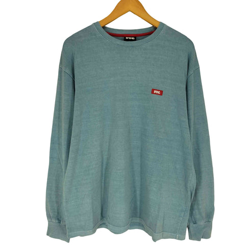 エフティーシー FTC PIGMENT DYED SMALL LOGO L/S TOP 長袖 カットソー メンズ L