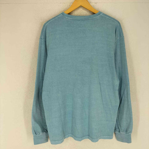 エフティーシー FTC PIGMENT DYED SMALL LOGO L/S TOP 長袖 カットソー メンズ L