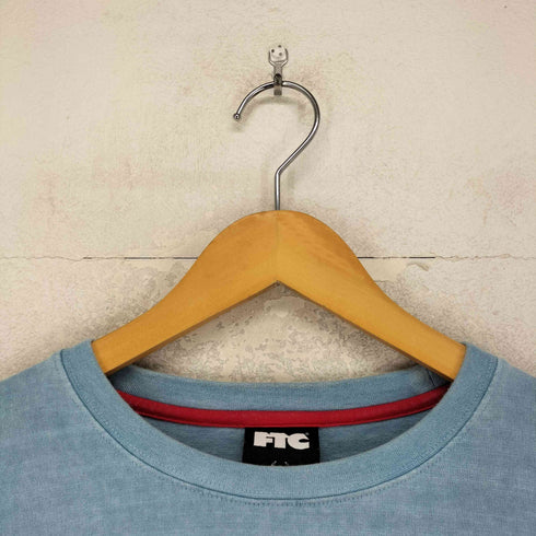 エフティーシー FTC PIGMENT DYED SMALL LOGO L/S TOP 長袖 カットソー メンズ L