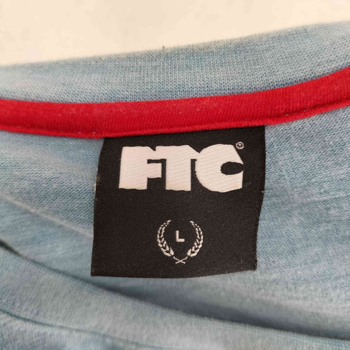 エフティーシー FTC PIGMENT DYED SMALL LOGO L/S TOP 長袖 カットソー メンズ L