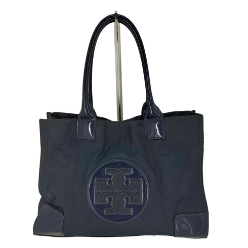 トリーバーチ TORY BURCH エナメル×ナイロン コンビ トートバッグ レディース ONE SIZE
