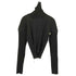 チュクラ chUclla contraction high neck bottomed pleated tops プリーツ タートルネックトップス レディース JPN:S